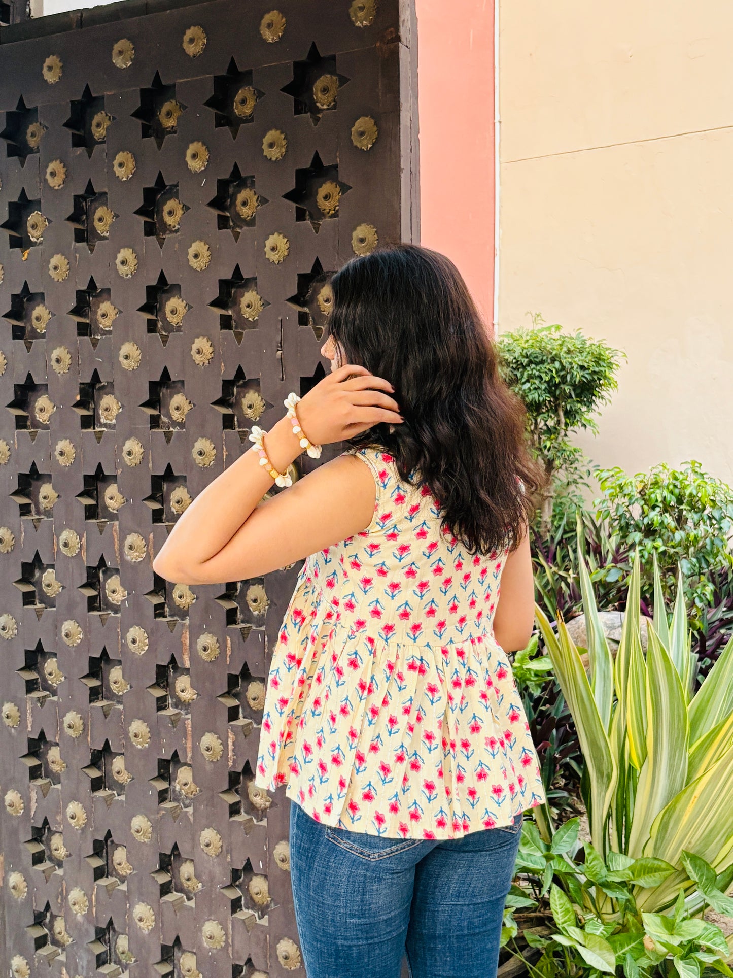 Jasmine Peplum Kurti