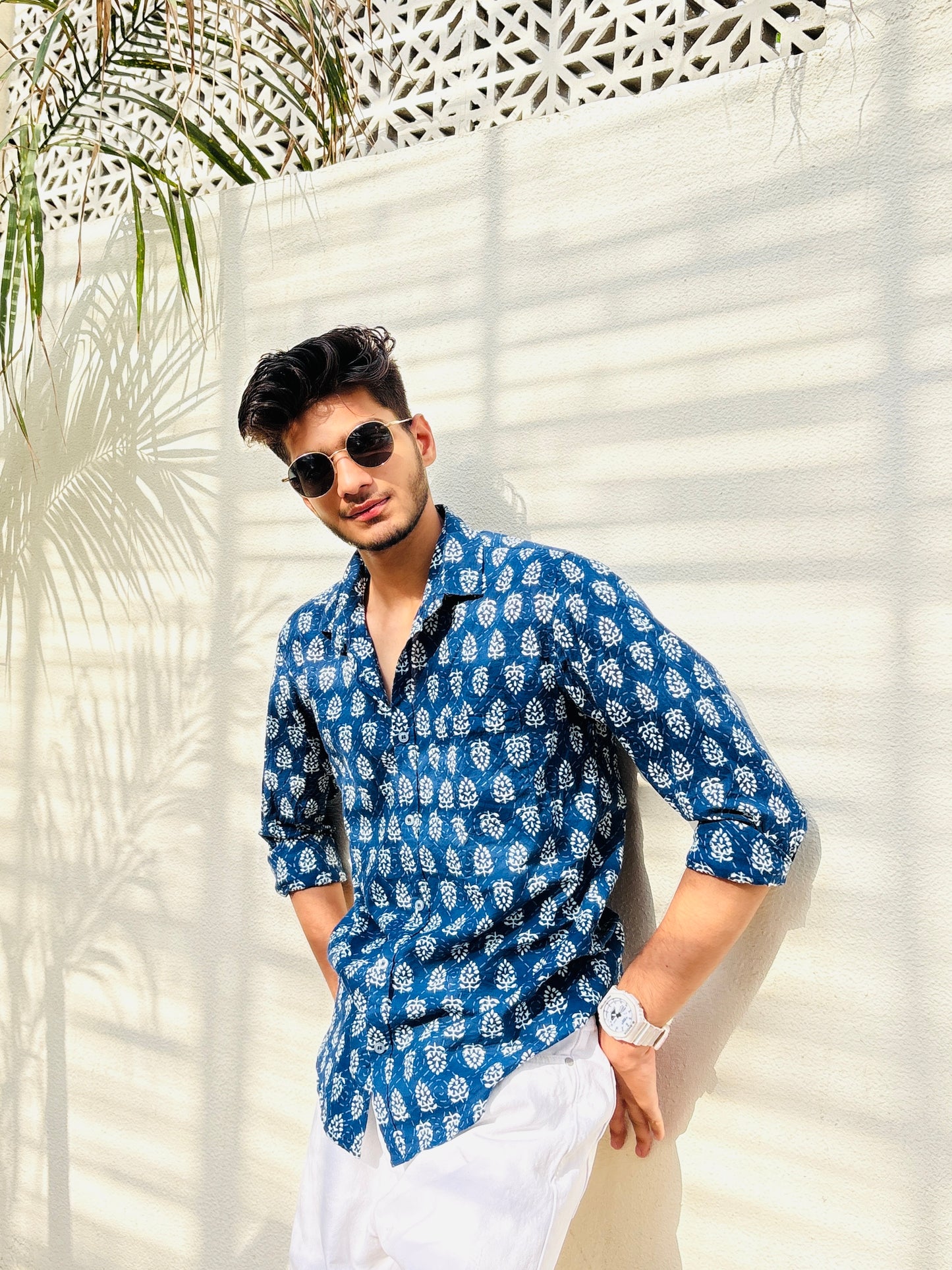 The Neel Shirt – The Indigo Bloom