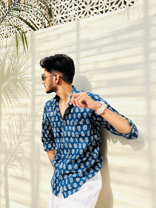 The Neel Shirt – The Indigo Bloom