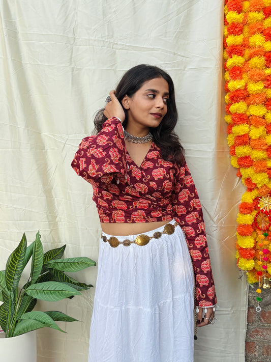 Saraya Warp - Around Top