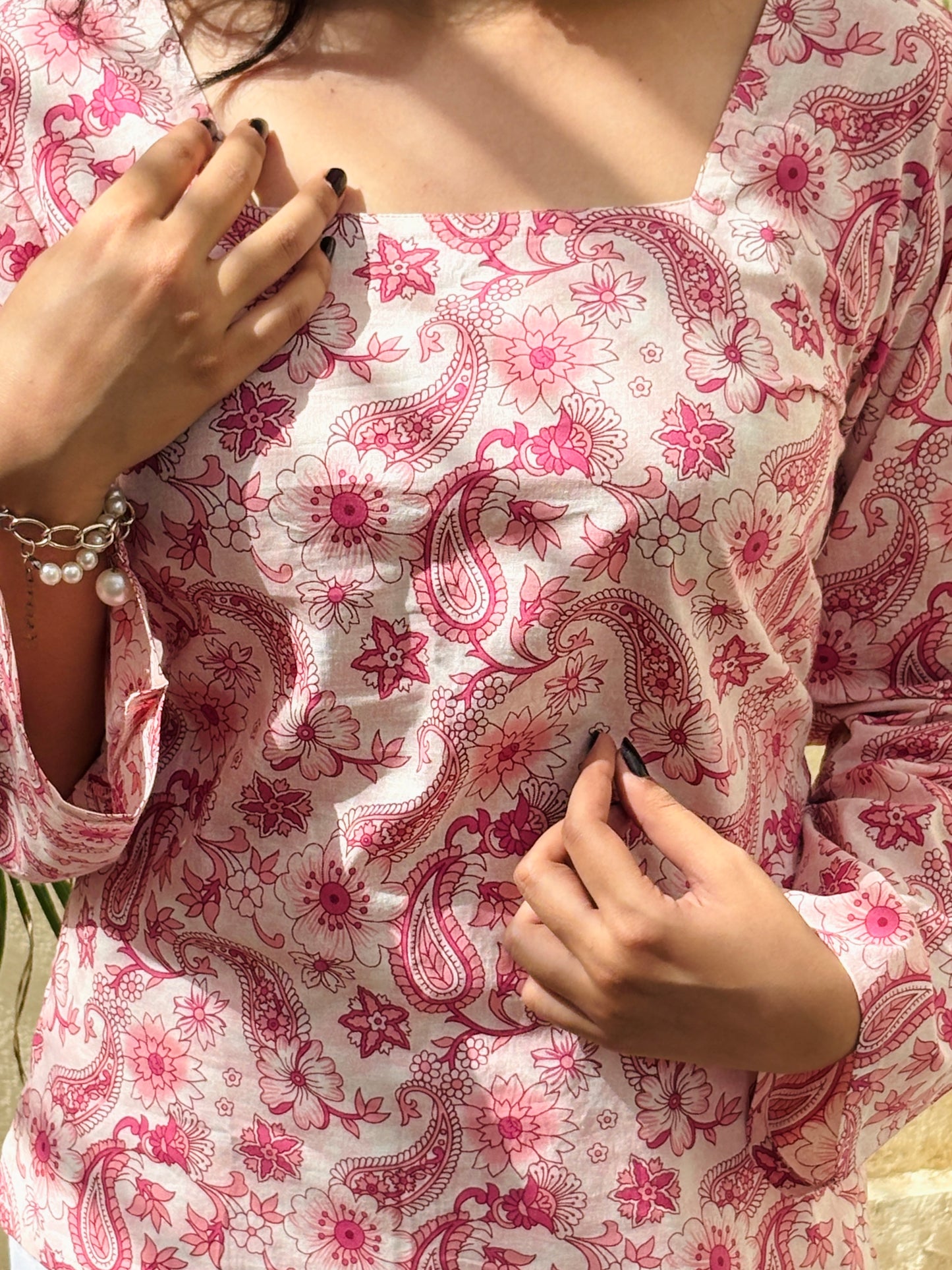 Rosemilli - Square neck Kurti