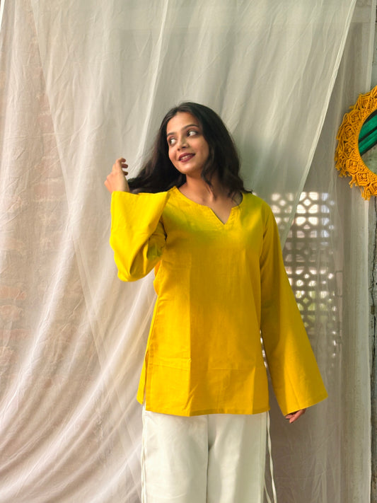 Sunblush Short V-neck Kurti