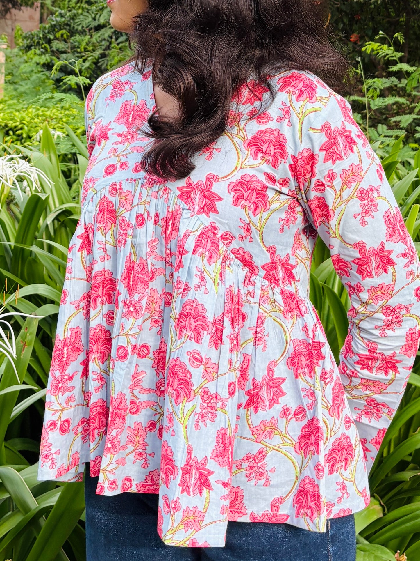 Noorika Full Sleeves Peplum Top