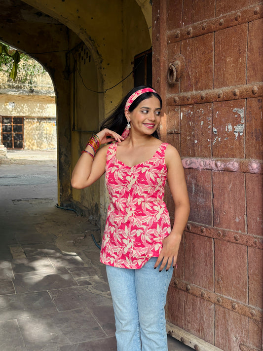 Mohini Short Kurti with Scarf