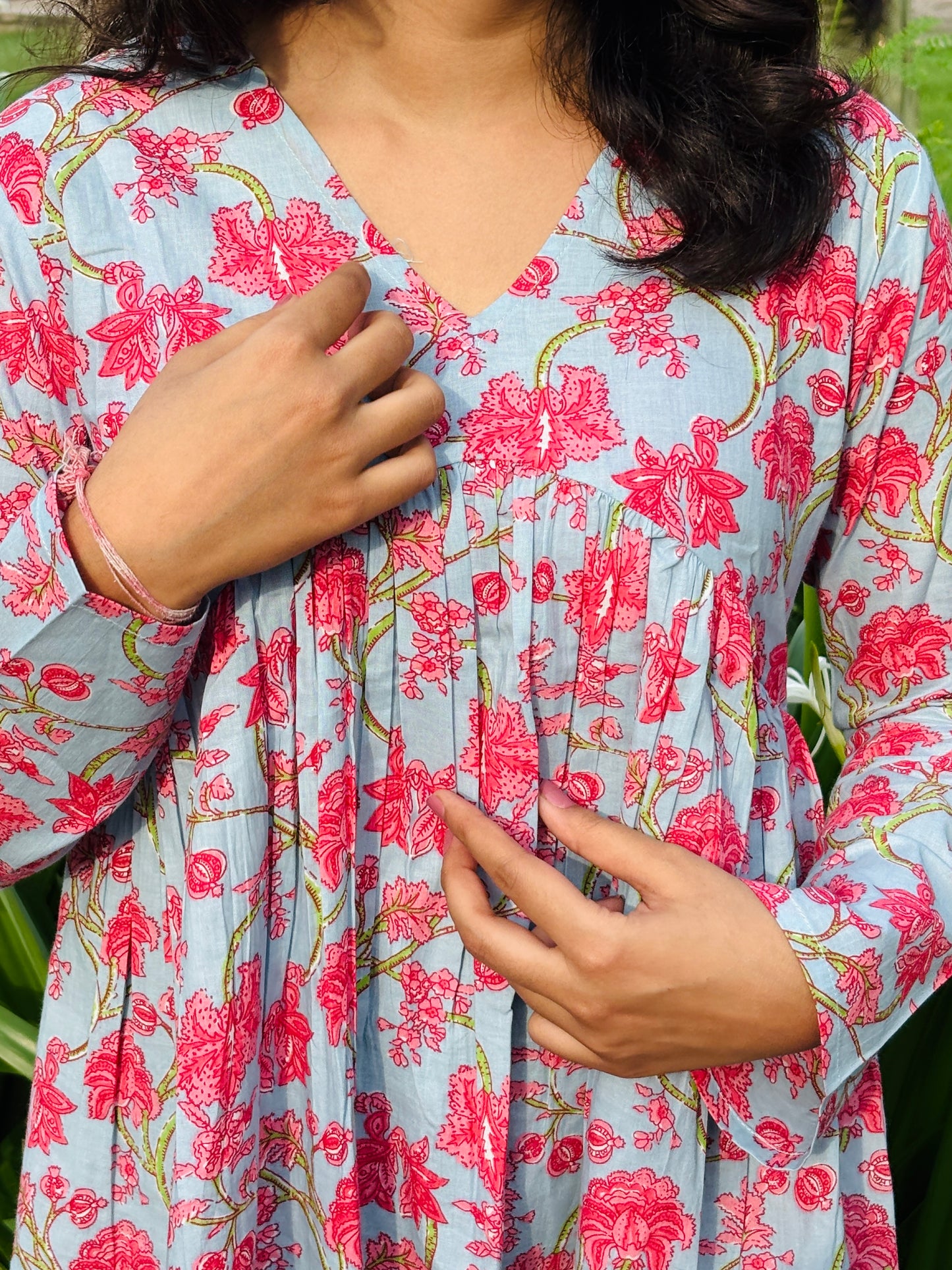 Noorika Full Sleeves Peplum Top
