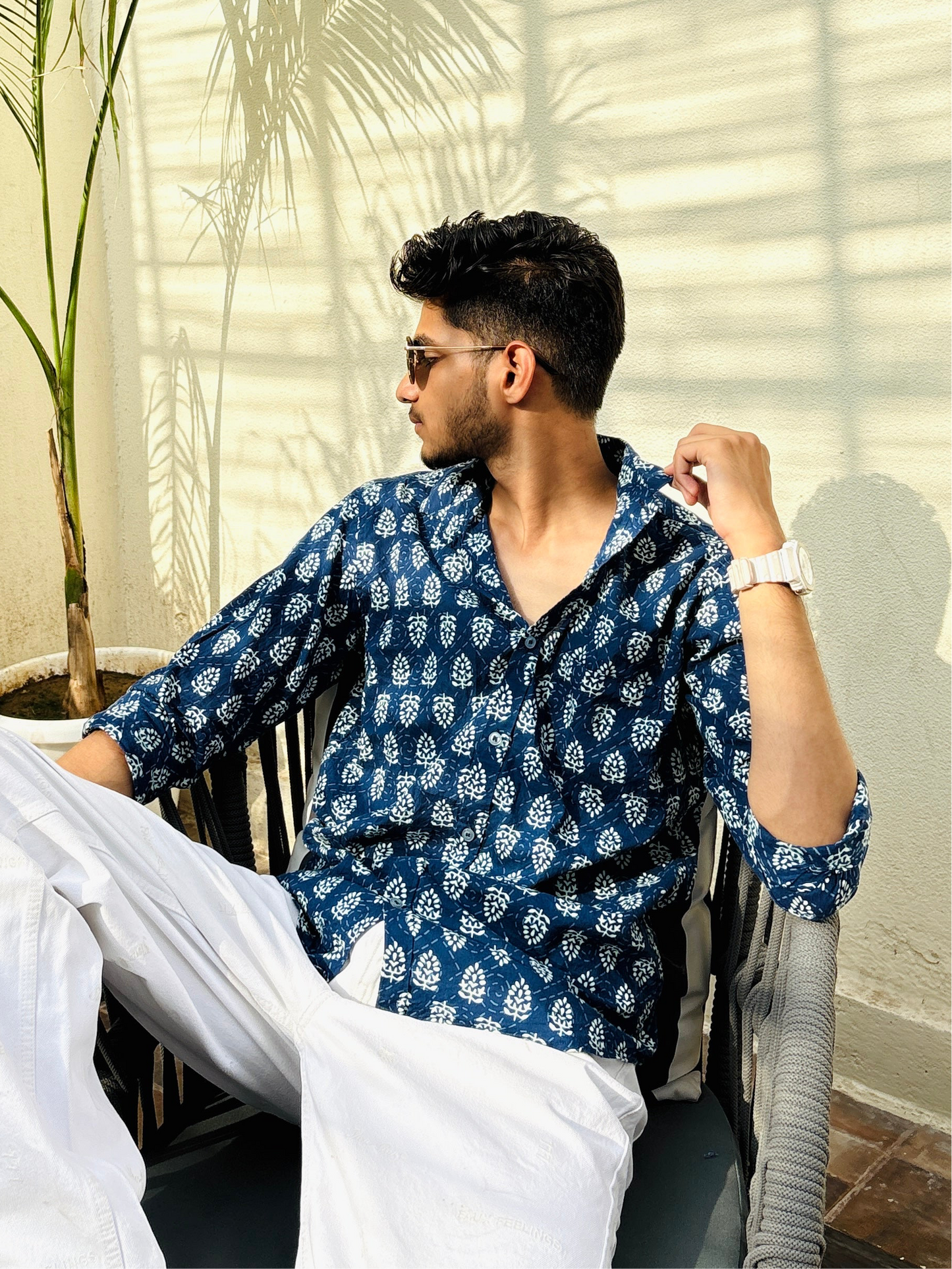 The Neel Shirt – The Indigo Bloom