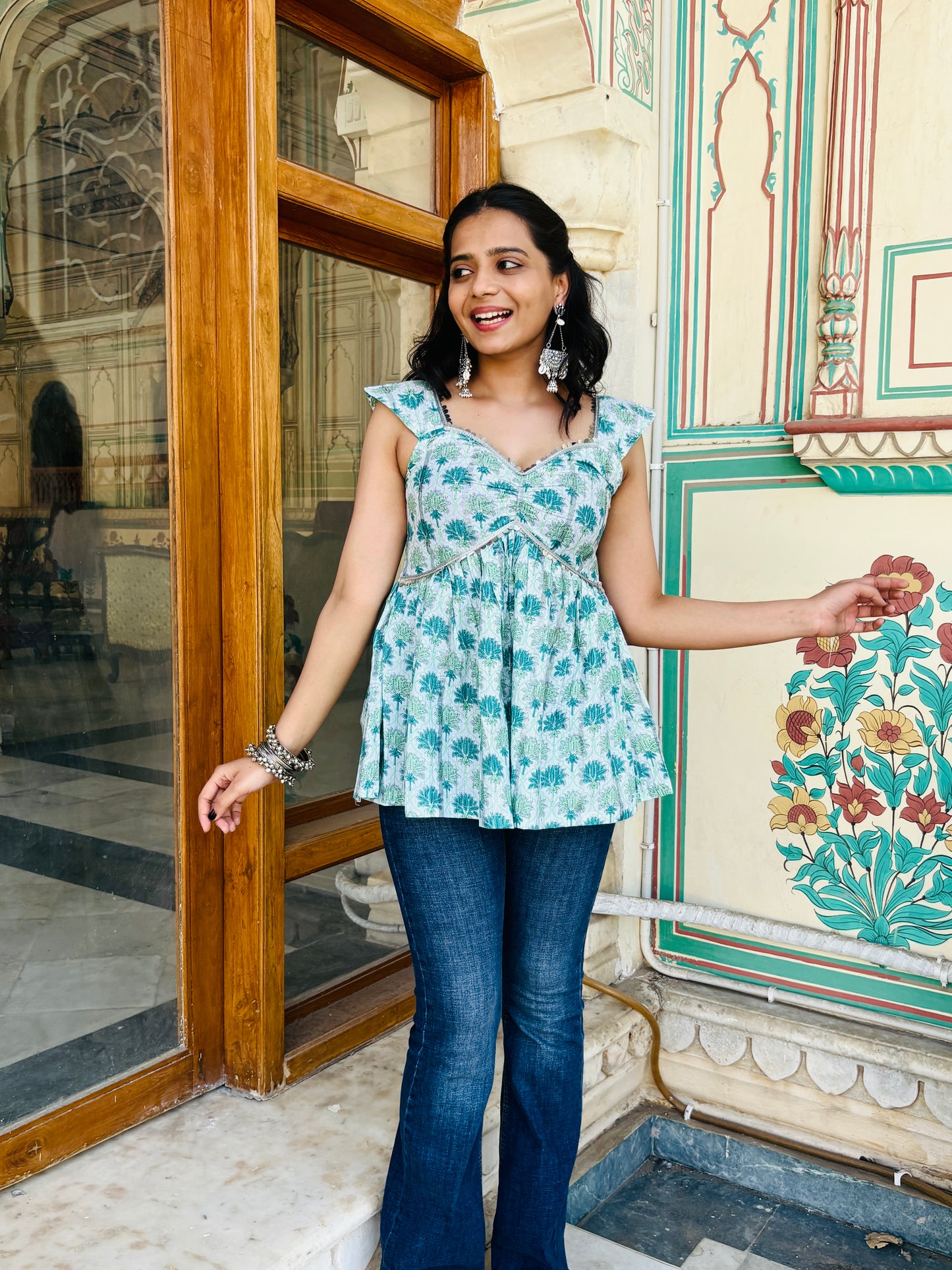 The Jodha Peplum Kurti – A Jaipur Dream