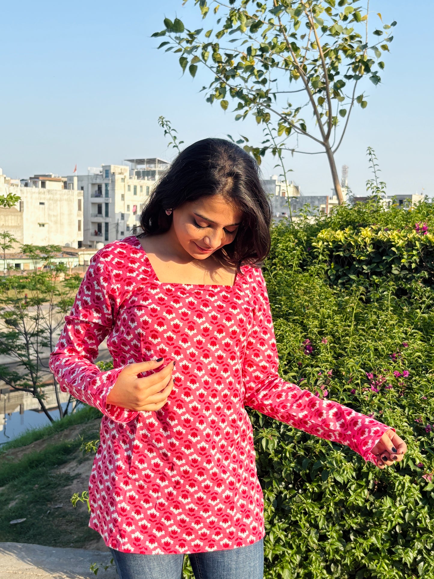 The Madhubala Kurti (Blush Pink Edition)