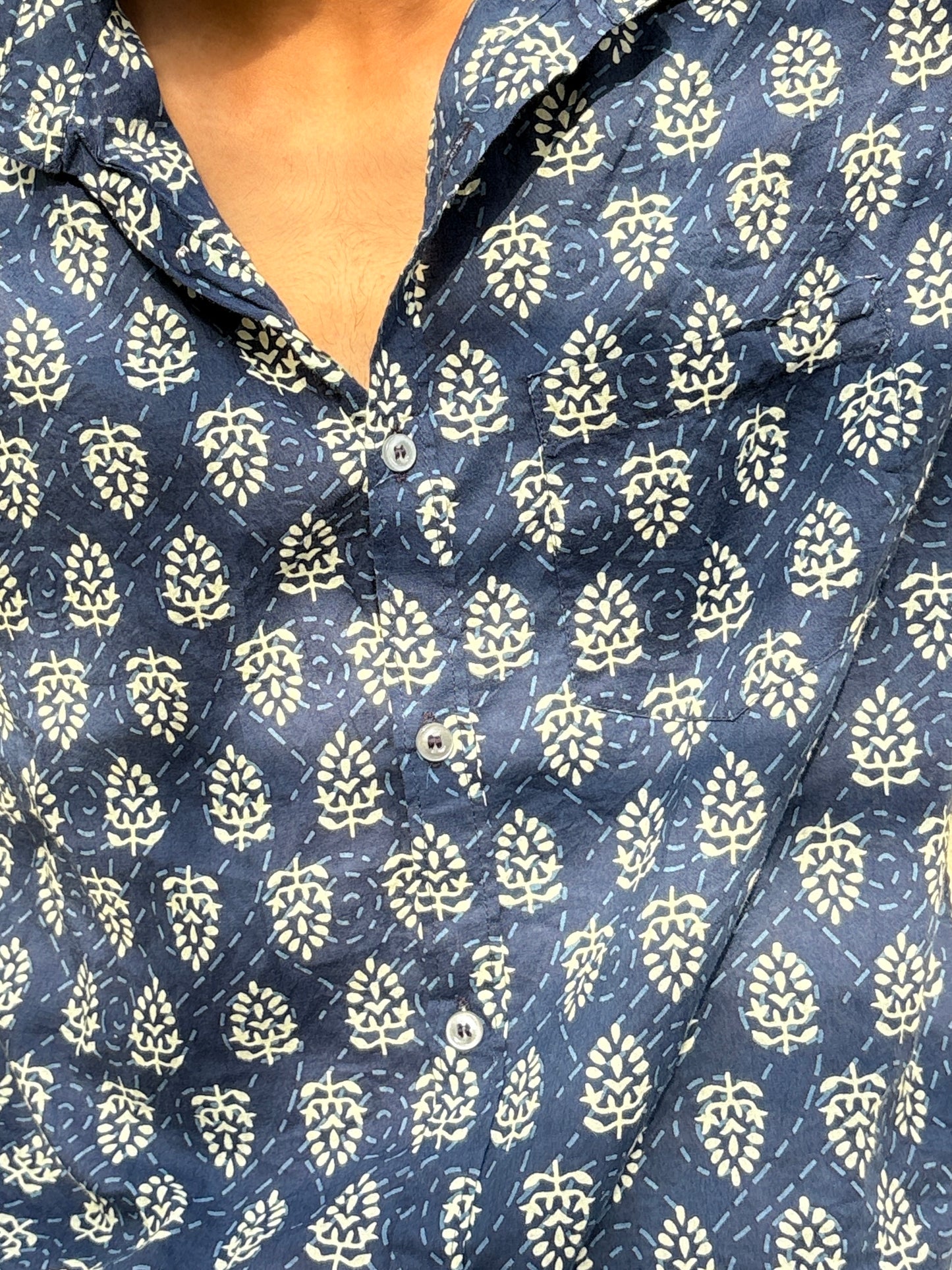 The Neel Shirt – The Indigo Bloom