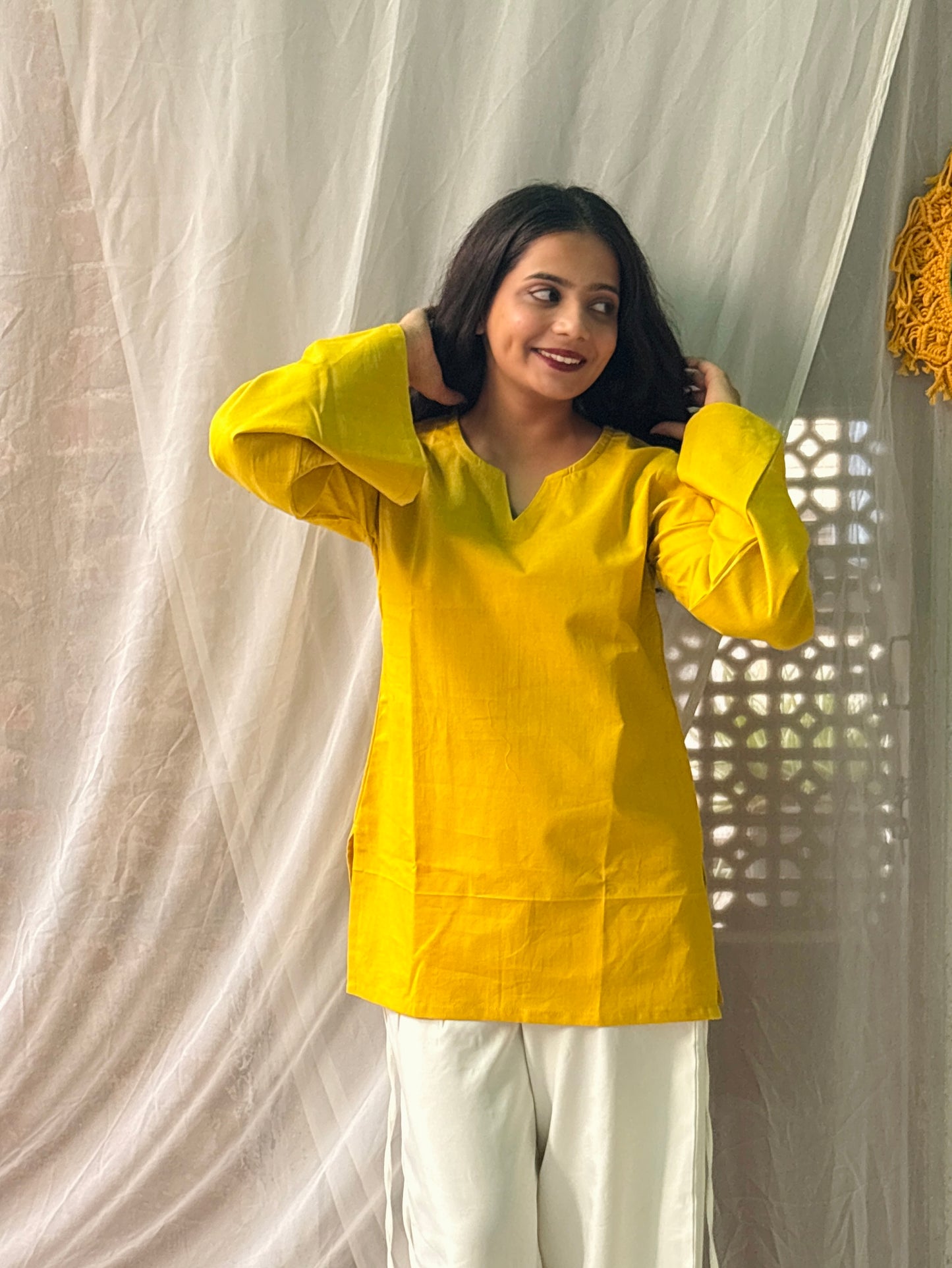 Sunblush Short V-neck Kurti