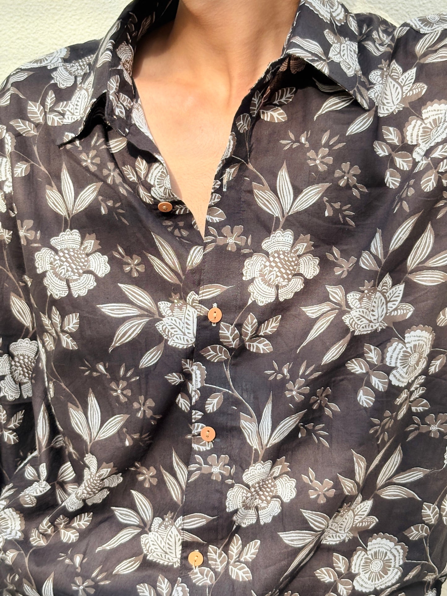 The Chand Bahar Black Shirt