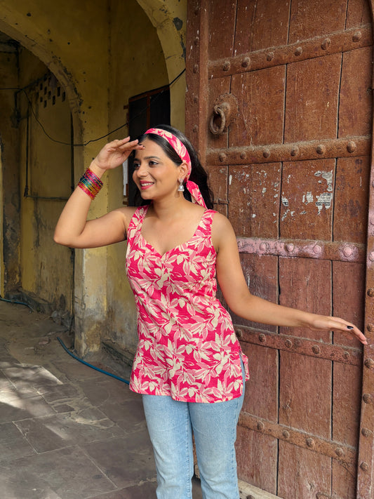 Mohini Short Kurti with Scarf