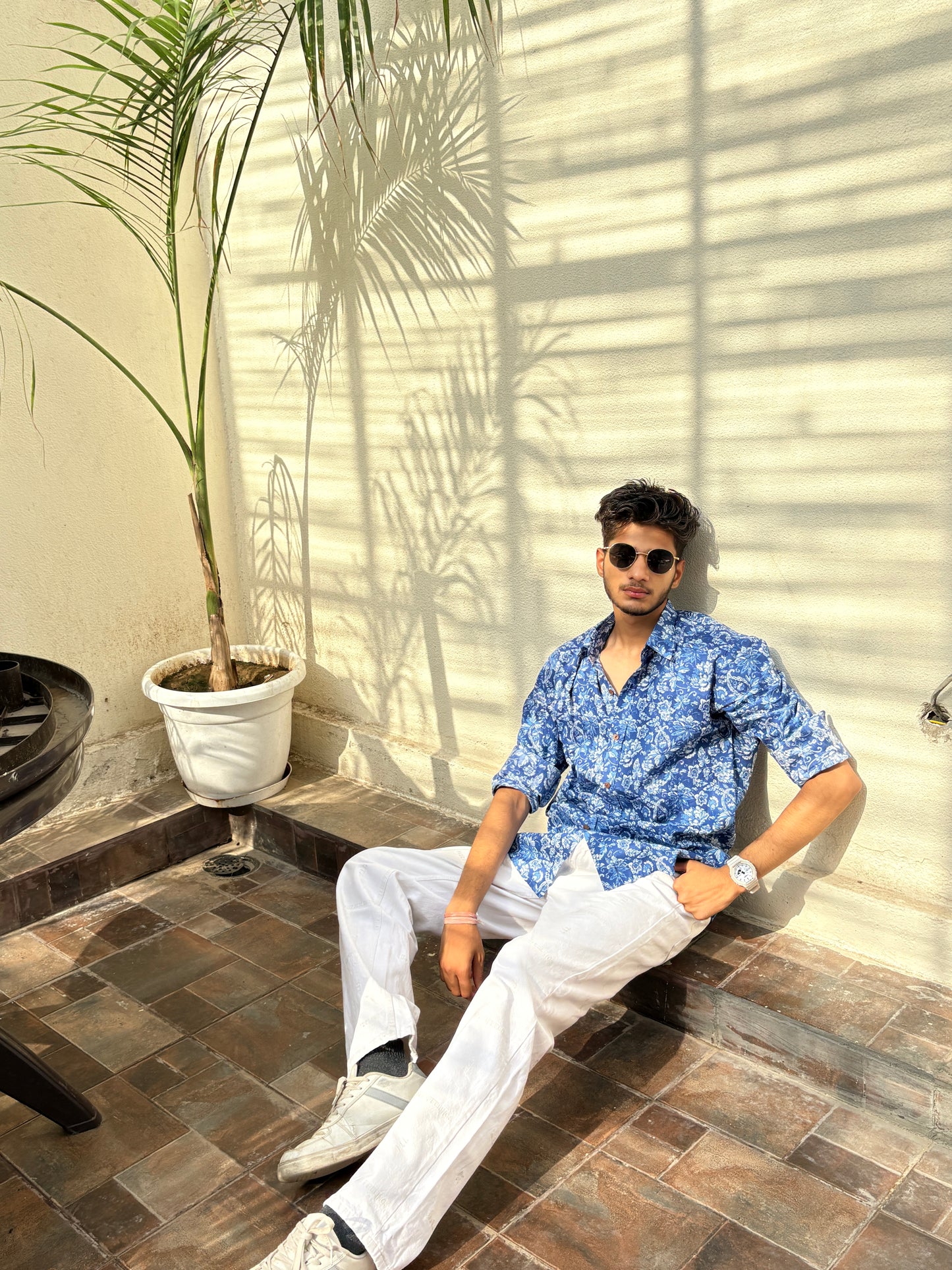 The Sagar Blue Shirt