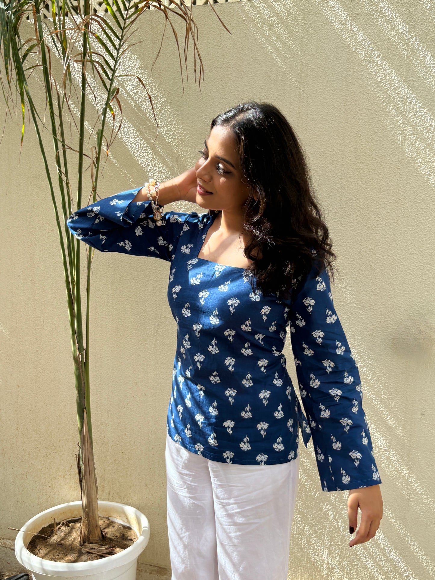 The Zeenat Kurti (Royal Blue Edition)