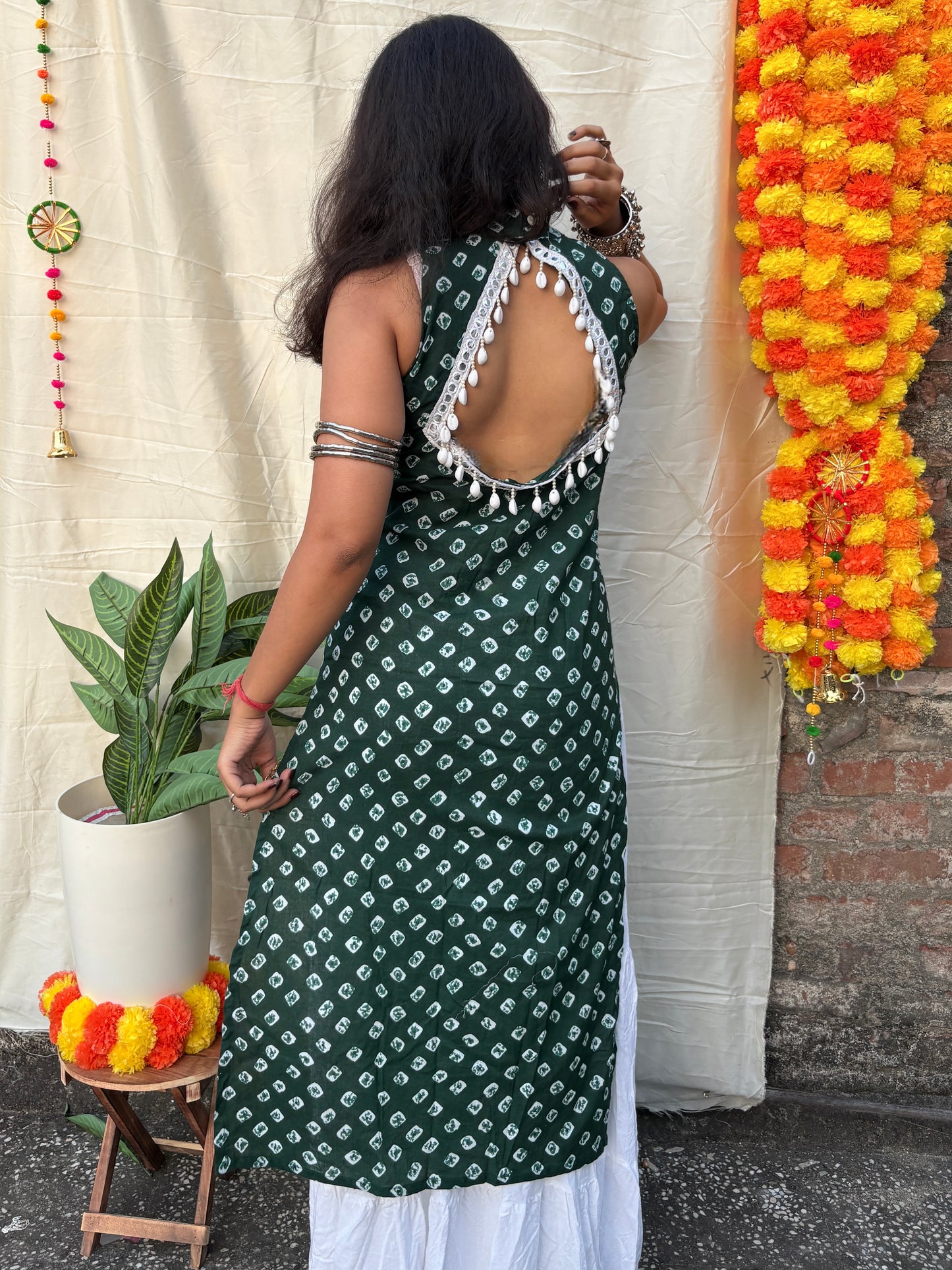 Ragini Halter Neck Kurti