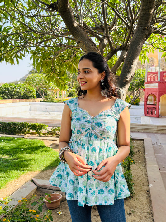 The Jodha Peplum Kurti – A Jaipur Dream